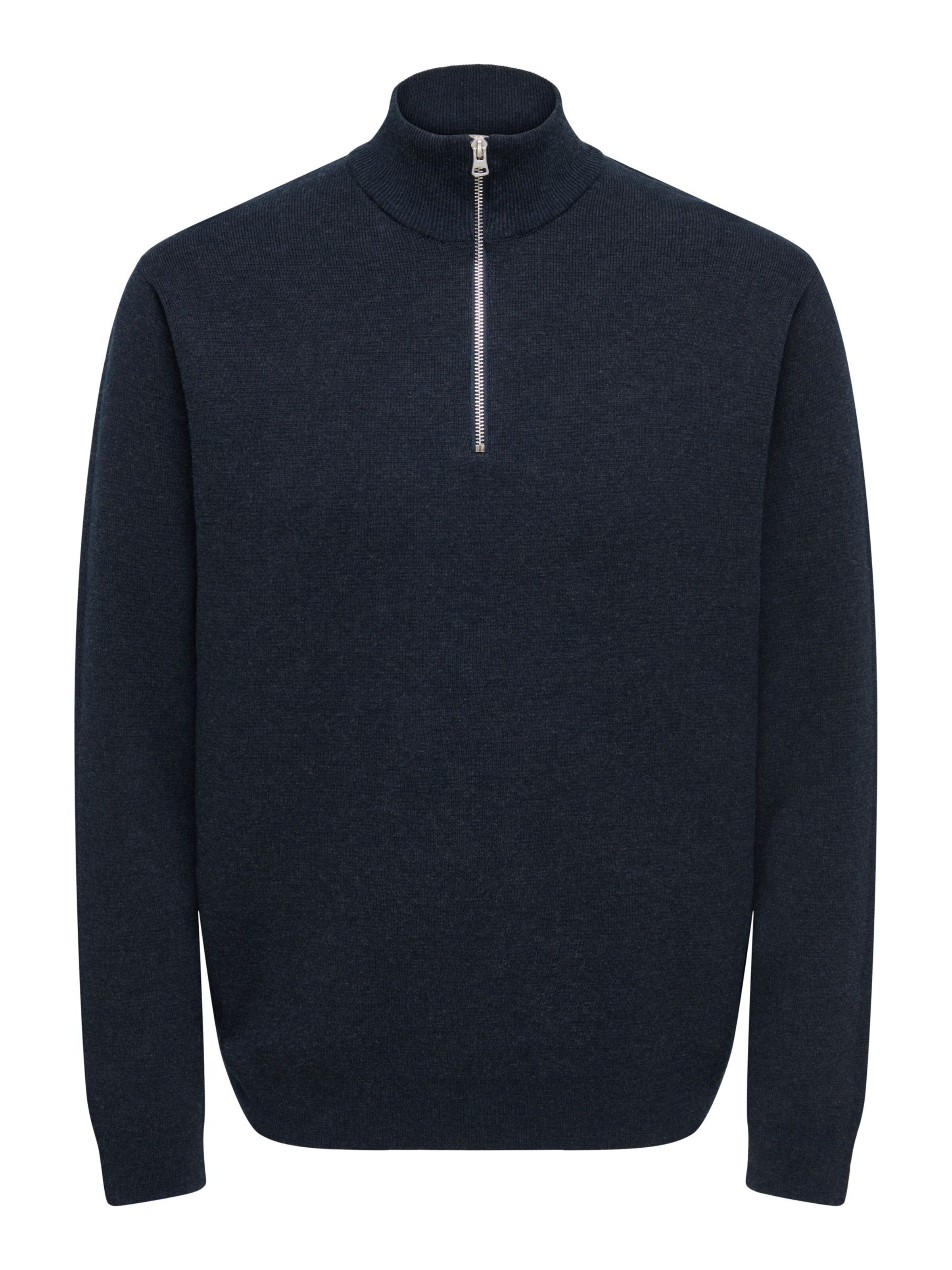Only & Sons Trui 'ONSTing' in Blauw: voorkant