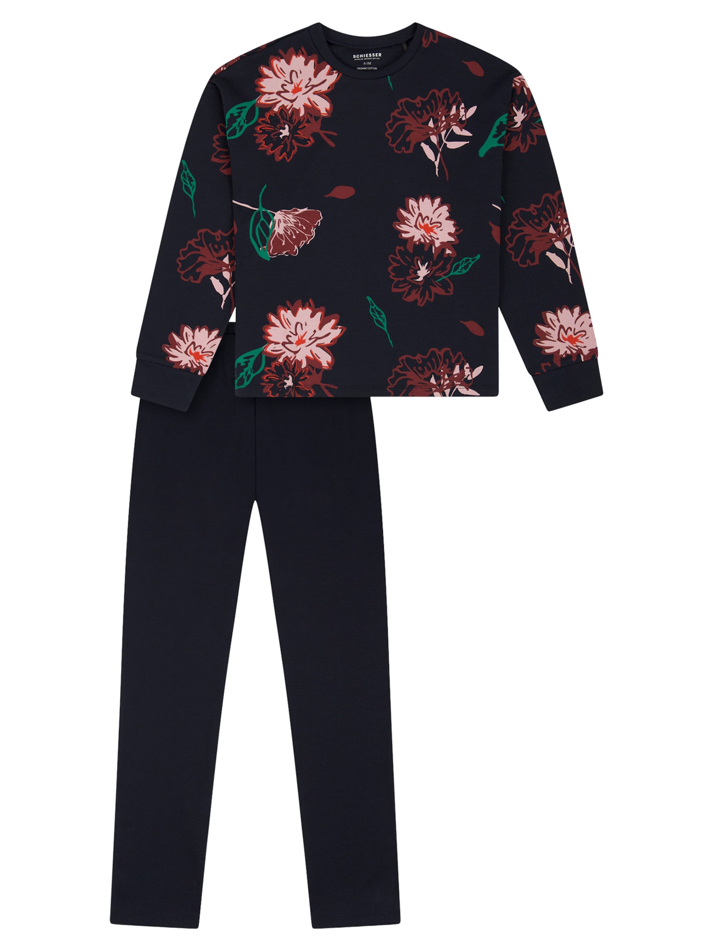 Pyjama ' Nightwear 3 ' SCHIESSER en bleu : devant