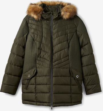 SHEEGO Winter Jacket in Green: front