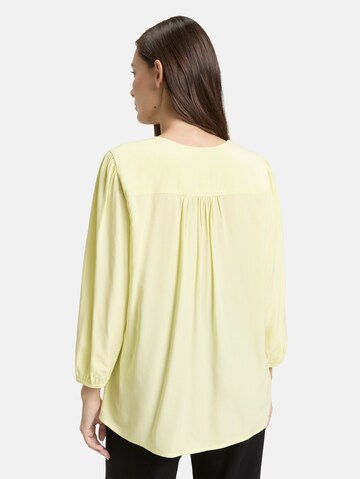 TOM TAILOR Bluse in Gelb