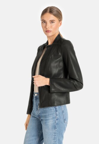 Werner Christ Lederjacke 'Elmara' in Schwarz