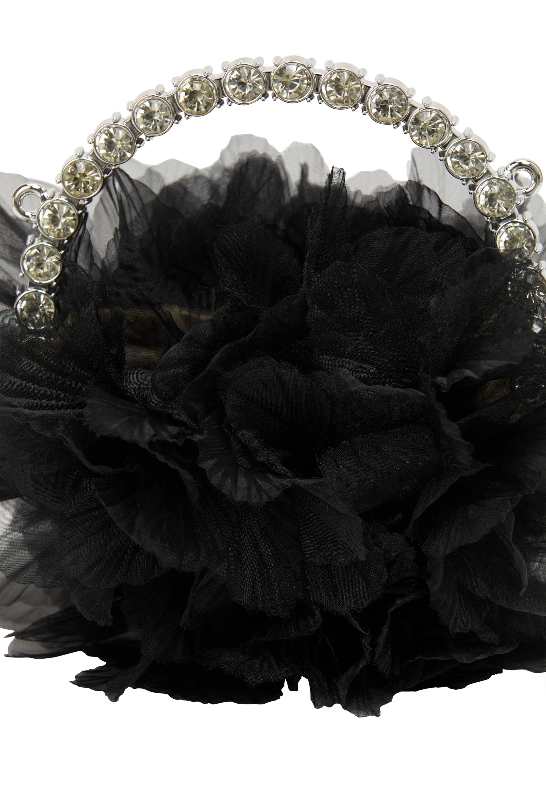 myMo at night Clutch in Schwarz