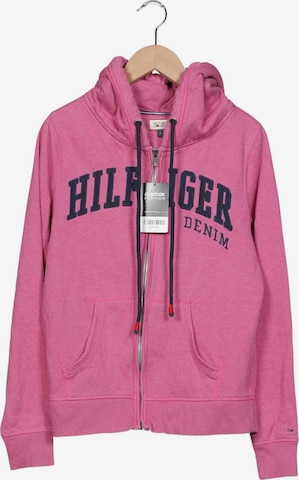 Tommy Jeans Kapuzenpullover 6XL in Lila: Vorderseite