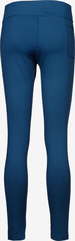 ODLO Skinny Sporthose 'Essential Warm' in Blau