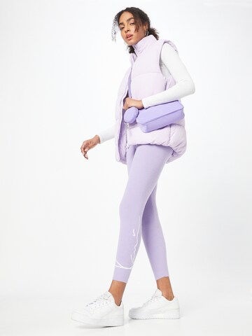 Skinny Leggings Karl Kani en violet