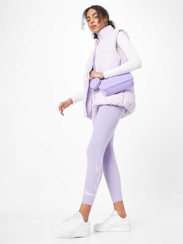 Karl Kani Skinny Leggings in Purple