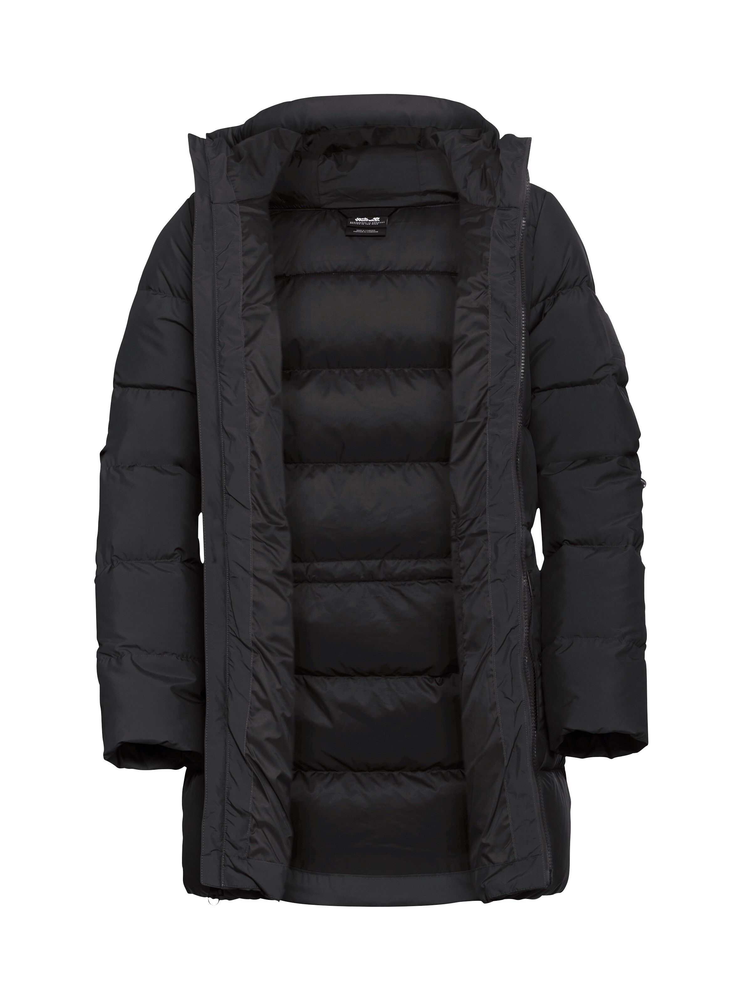 JACK WOLFSKIN Winter Jacket in Black
