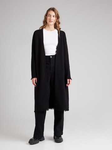 Smith&Soul Strickmantel in Schwarz: Vorderseite