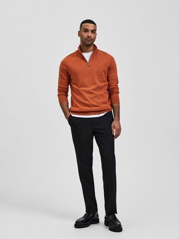 SELECTED HOMME Regular Chino in Zwart