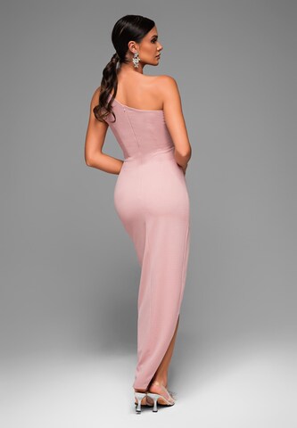 Ombre Evening Dress in Pink