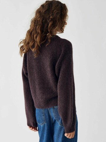Pull-over ' Kae ' Noella en marron