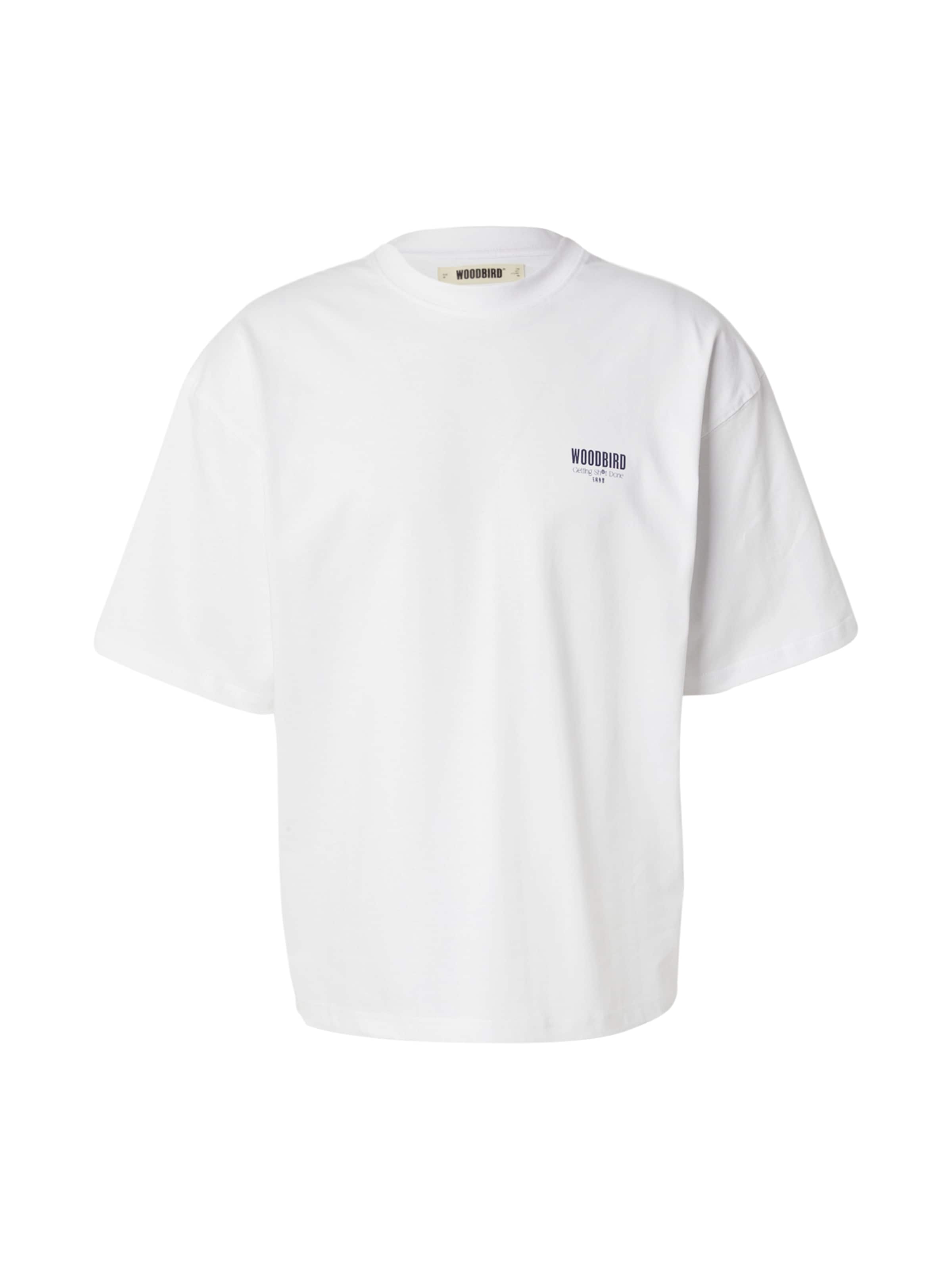 T-Shirt 'Beam Pho' Woodbird en blanc : devant