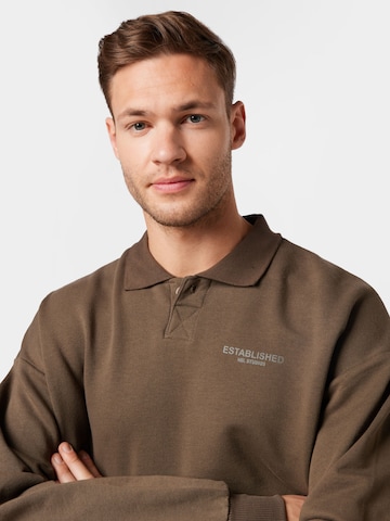 BURTON MENSWEAR LONDON Sweatshirt in Brown