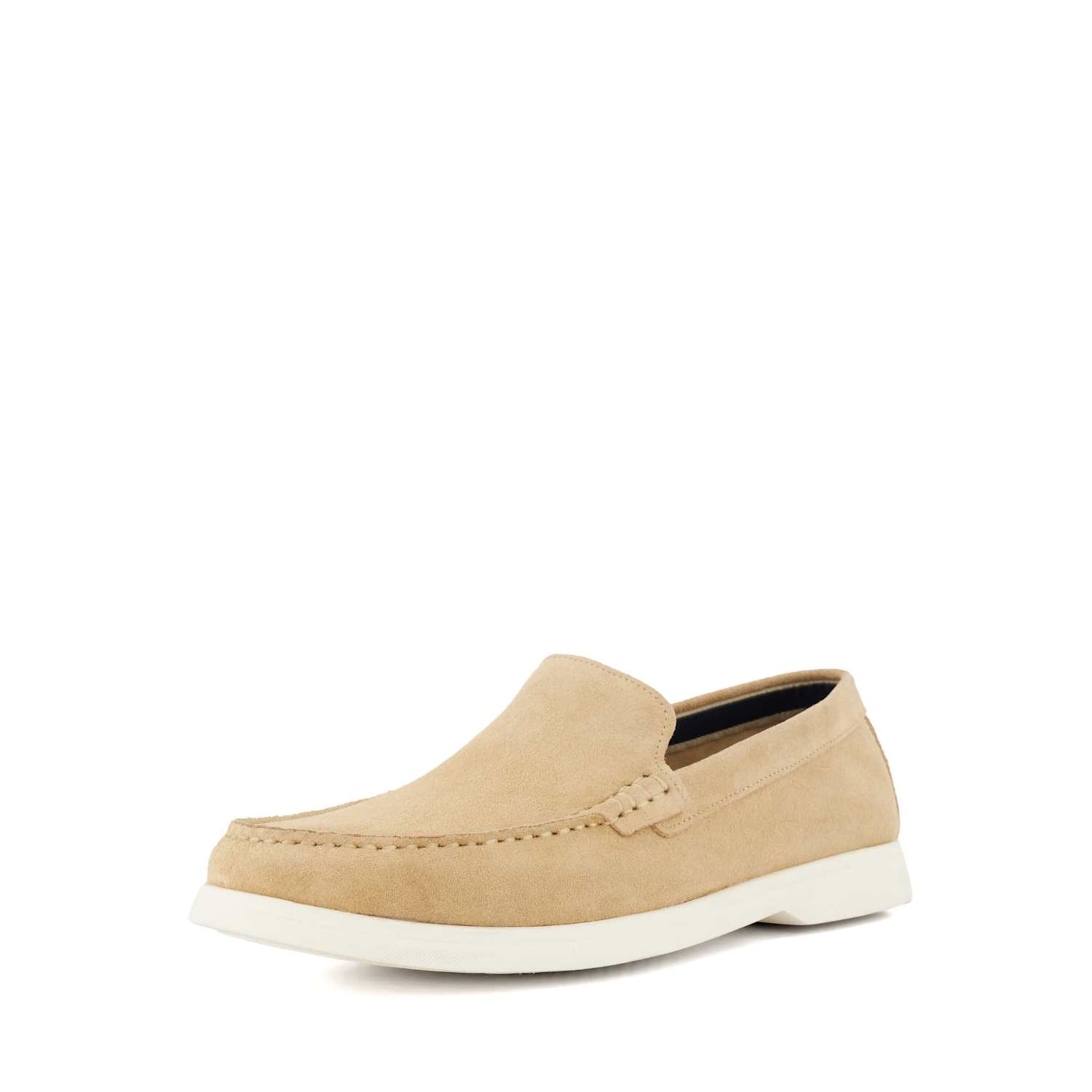 Dune LONDON Mocassins 'Buftonn' in Beige: voorkant