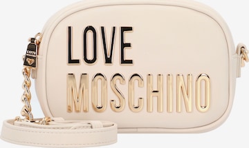 Sac à bandoulière 'Bold Love' Love Moschino en beige : devant