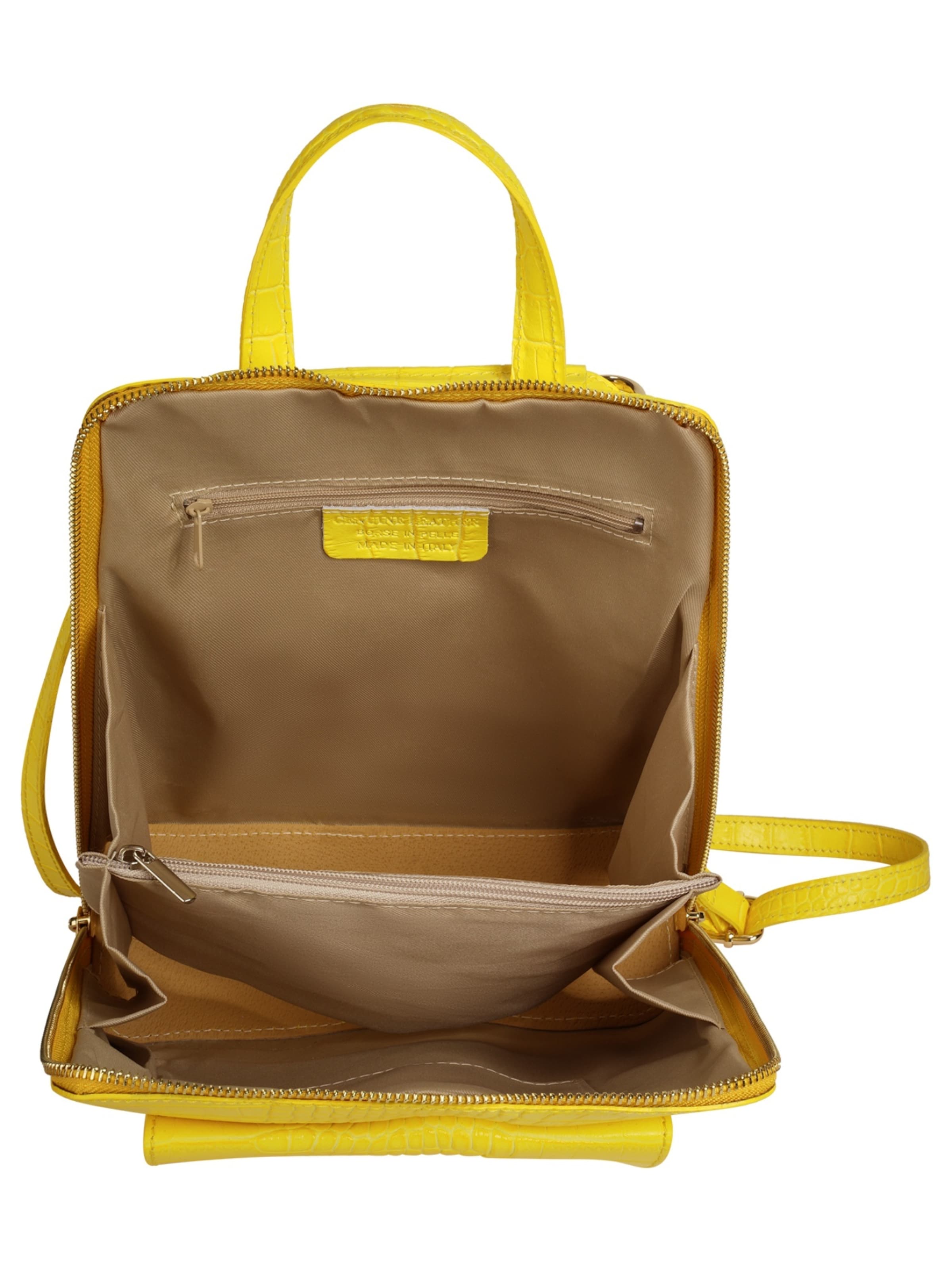 Sac à dos Cluty en jaune