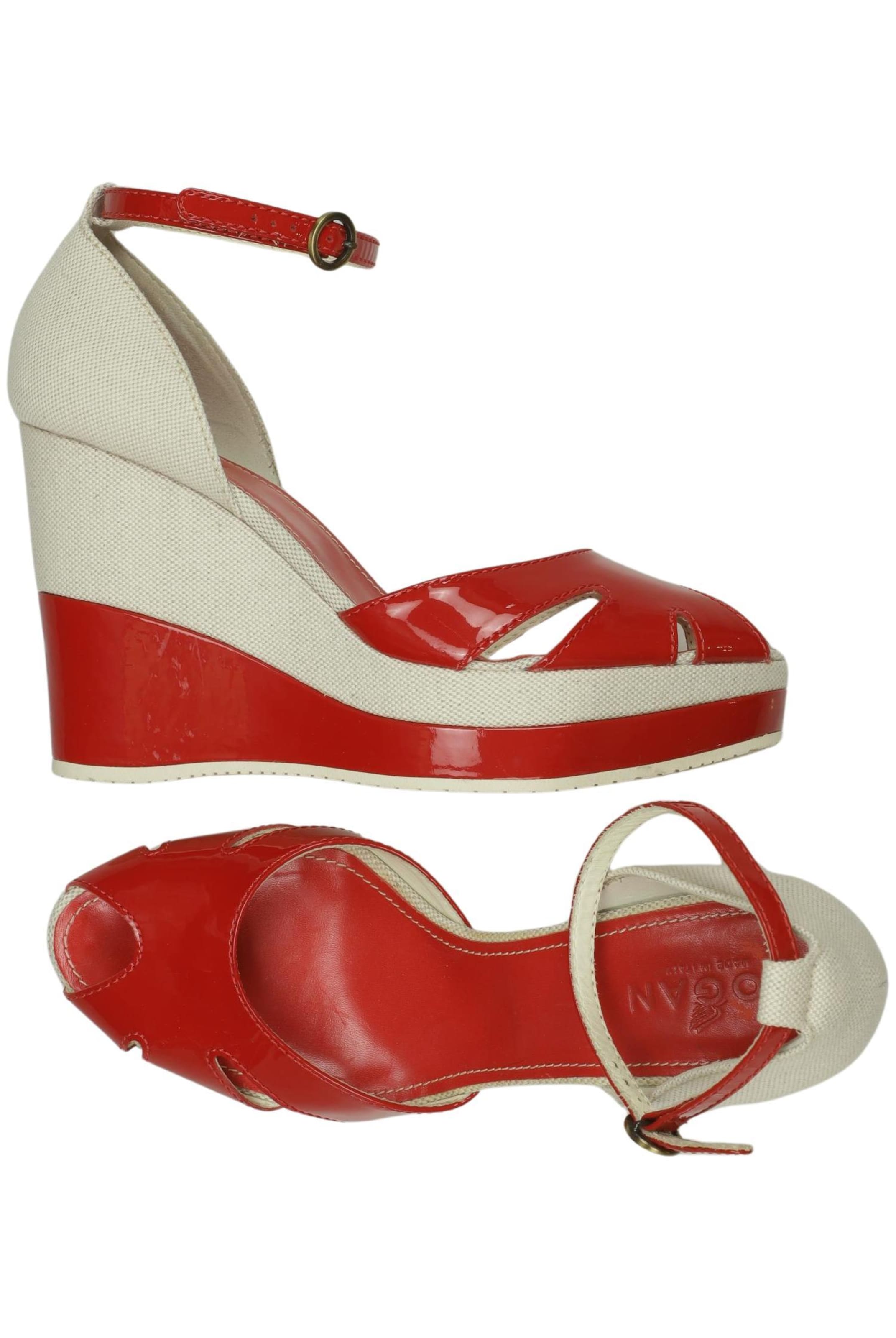 HOGAN Sandals & High-Heeled Sandals in 39,5 in Red: front