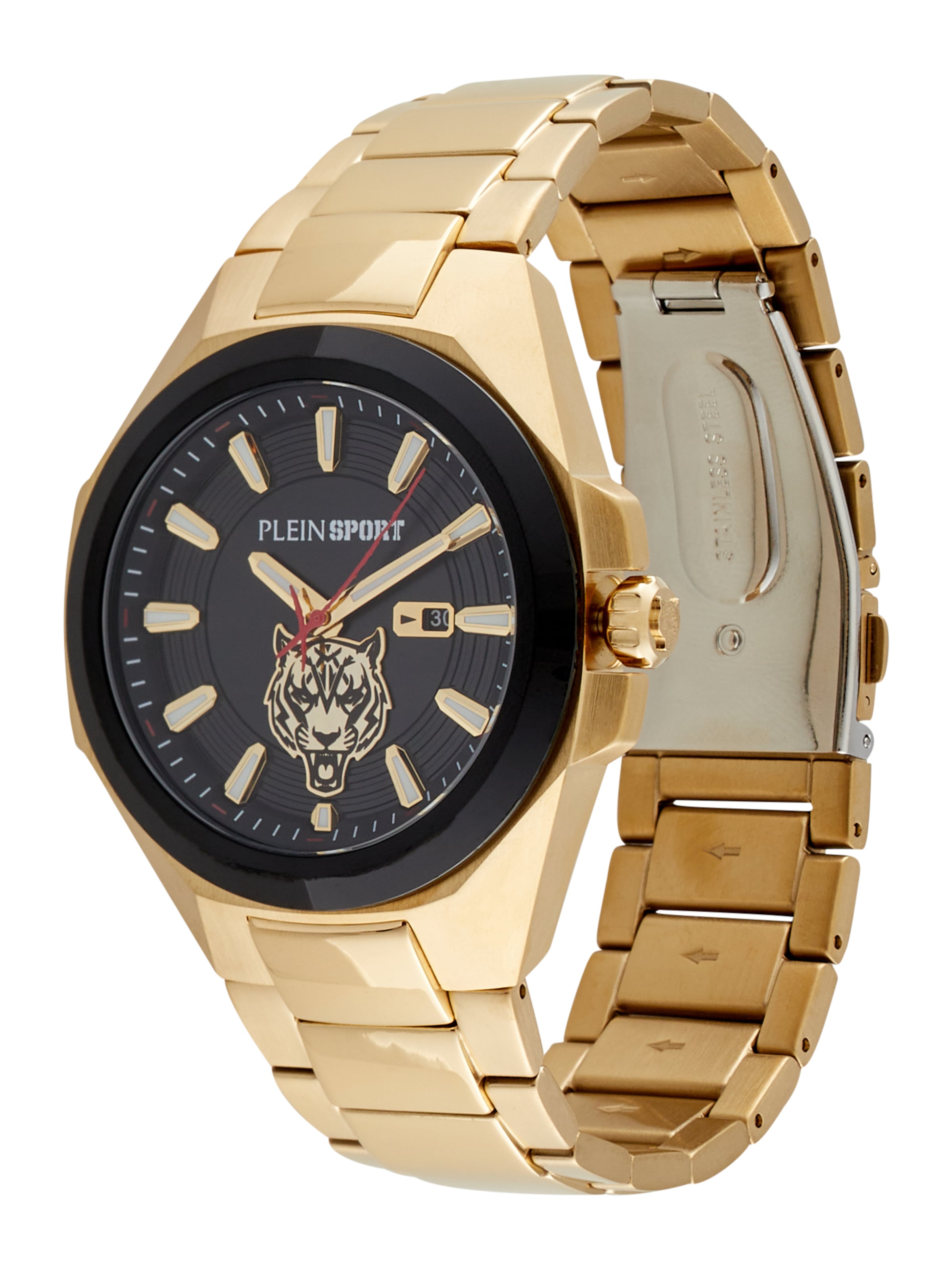 Plein Sport Αναλογικό ρολόι σε χρυσό: μπροστά