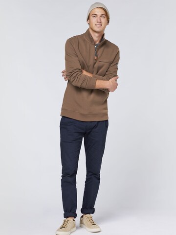 Navigator Sweatshirt in Braun