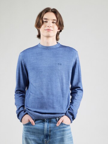 La Martina Sweater in Blue: front