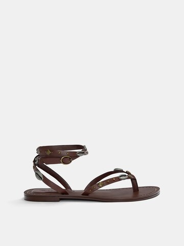 Séparateur d'orteils Pull&Bear en marron