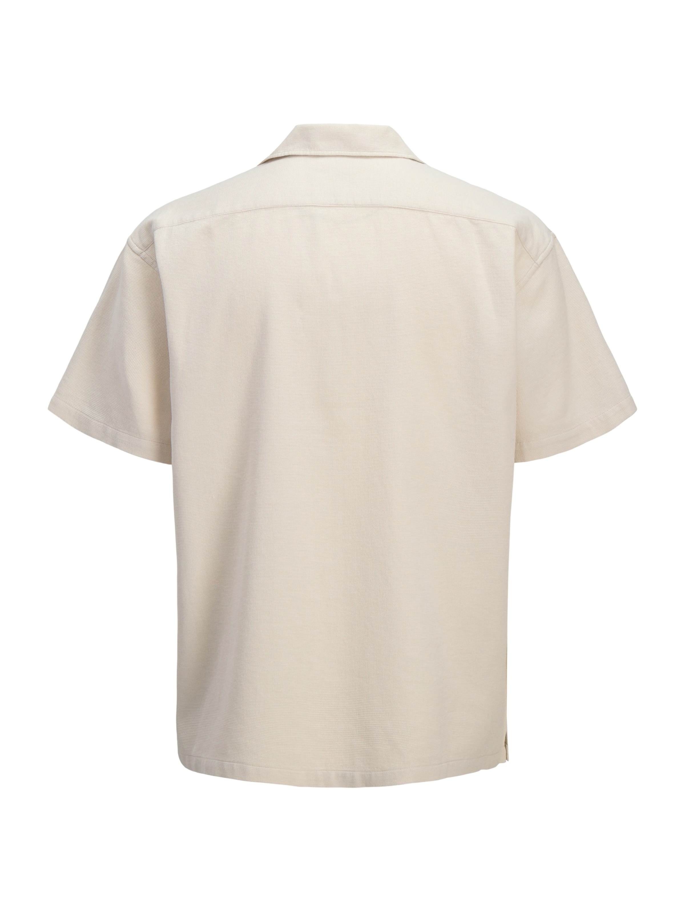 JACK & JONES Классический крой Рубашка 'JJGLOBAL' в Бежевый