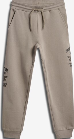 Pantalon SOMETIME SOON en beige : devant