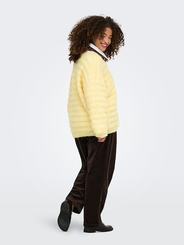 ONLY Carmakoma Sweater 'CARCABALA' in Yellow