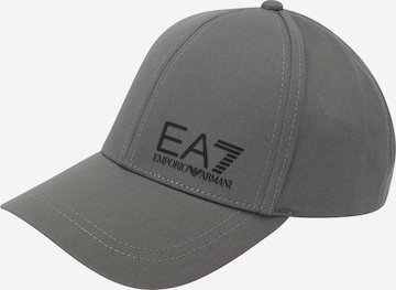 EA7 Emporio Armani - Gorra en gris: frente