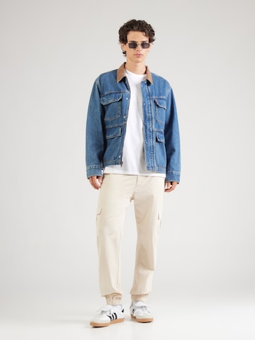 LEVI'S ® Μπλουζάκι 'Original Housemark' σε λευκό