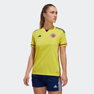 Maillot 'Kolumbien 22' ADIDAS PERFORMANCE en jaune : devant