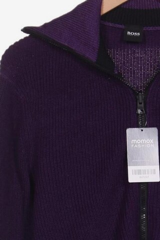 BOSS Sweater & Cardigan in L in Purple
