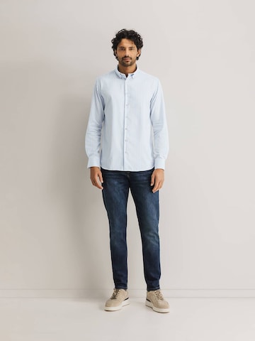 Coupe regular Chemise State of Art en bleu