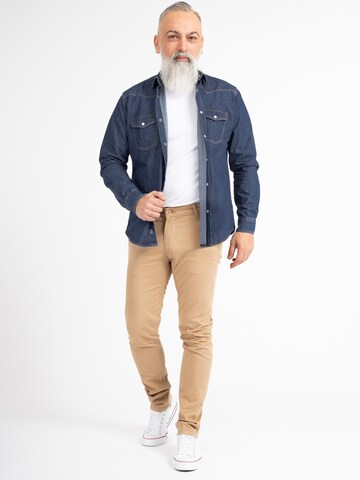 Indumentum Slim fit Chino trousers in Brown