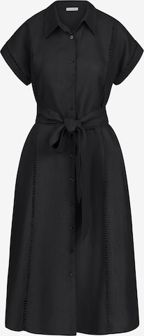 mint & mia Blusenkleid in Schwarz: Vorderseite