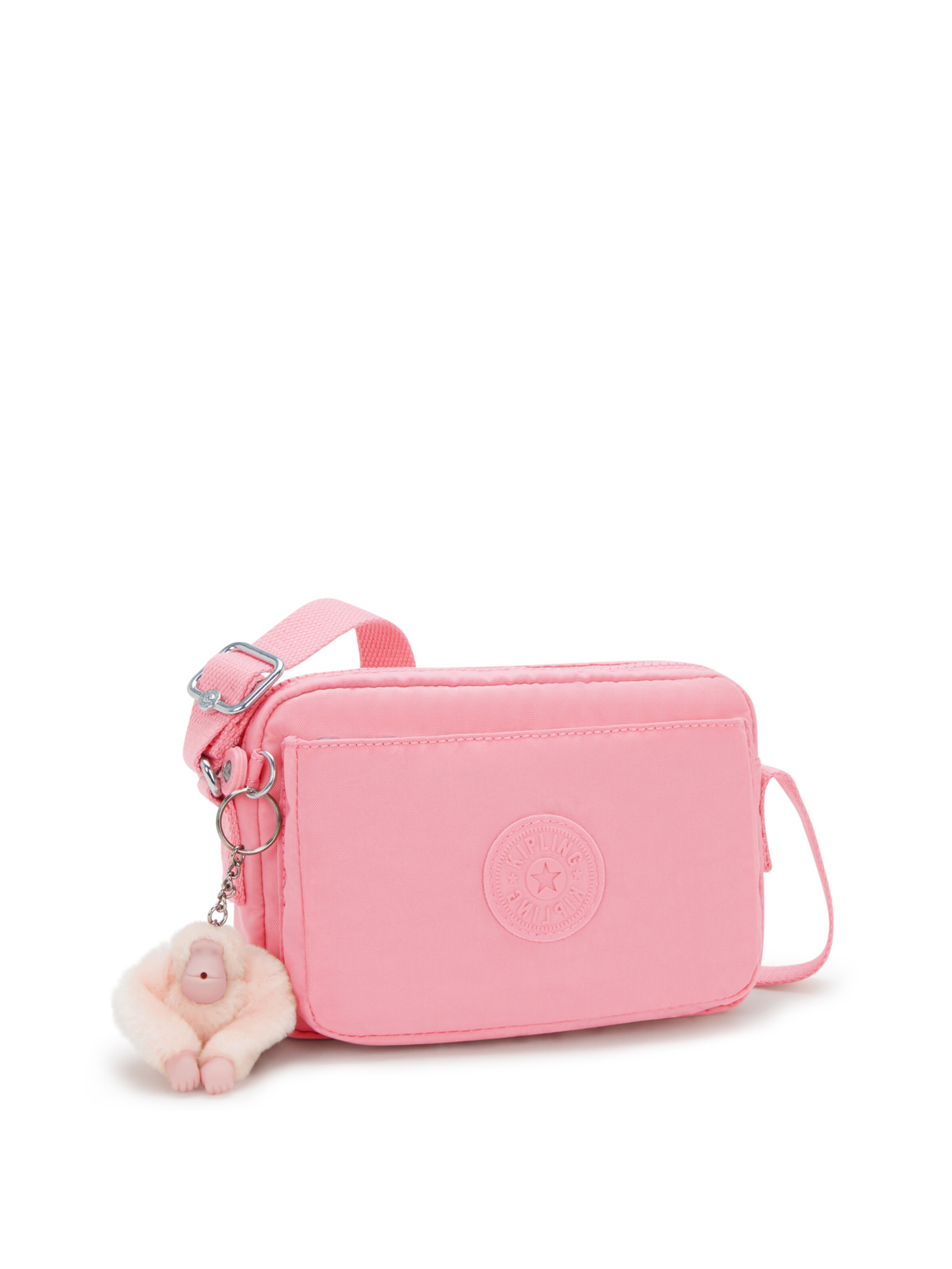 KIPLING Skuldertaske 'Abanu' i pink