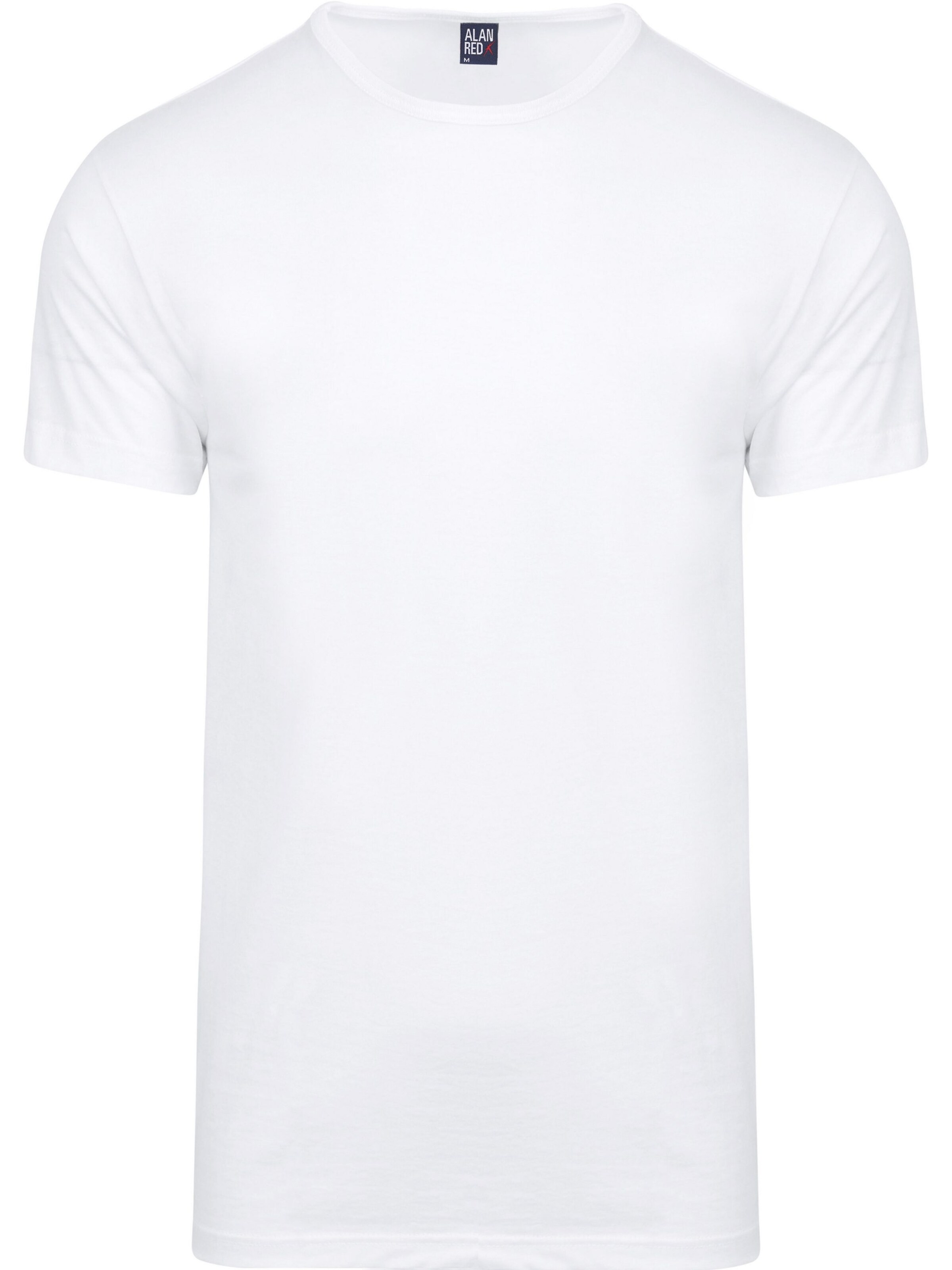 alan red Shirt 'Derby' in White