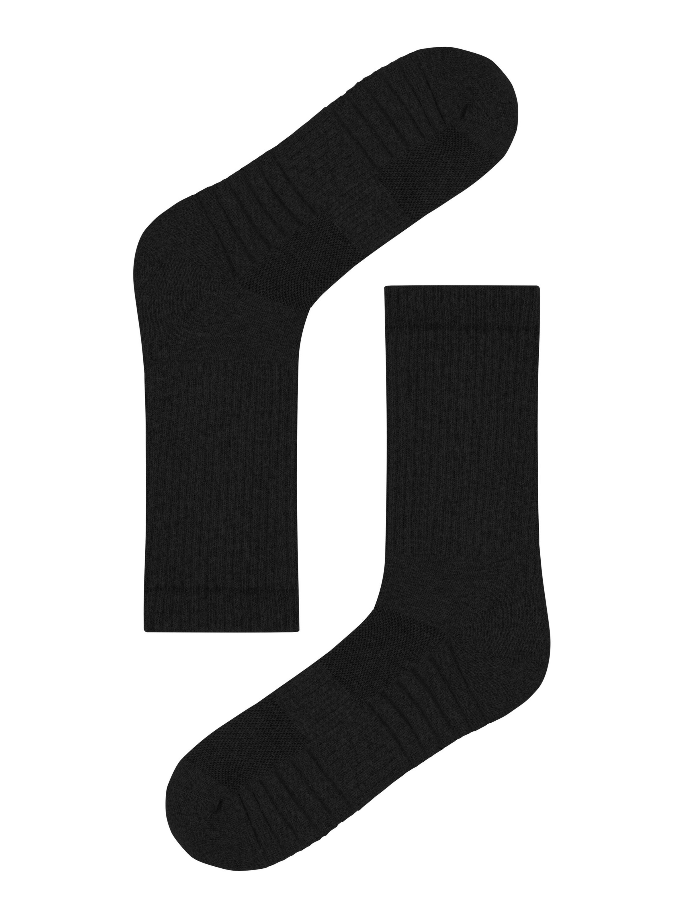 Chaussettes de sport normani en noir