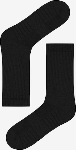 Chaussettes de sport normani en noir