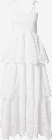 River Island Dress 'BRODERIE' in White: front