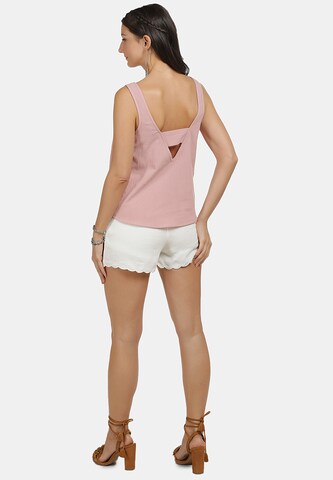 Usha Top in Pink