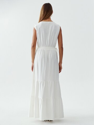 The Fated - Vestido de verão 'ELIZA' em branco: atrás