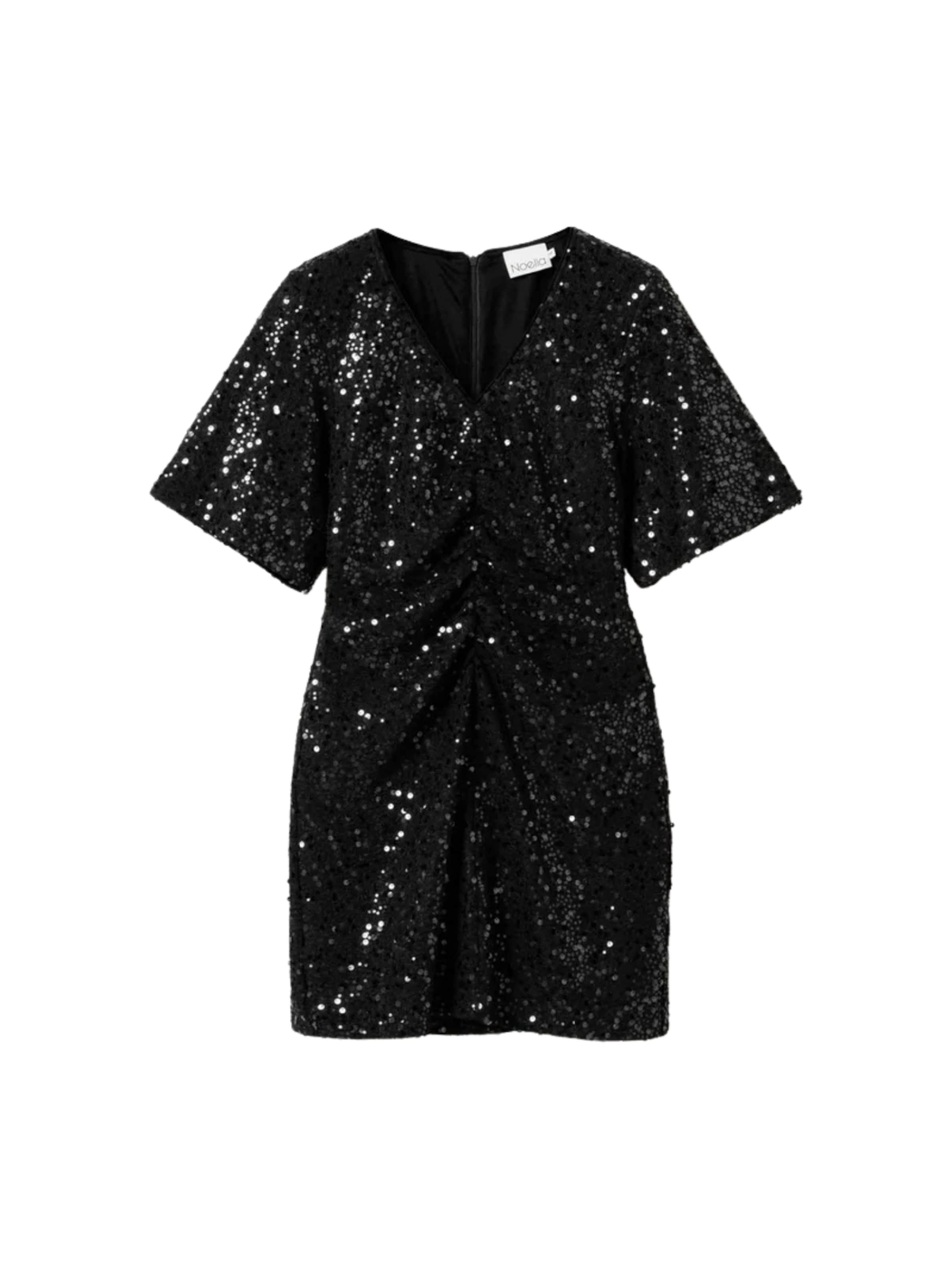 Noella Kjole ' Pastis ' i sort: forside