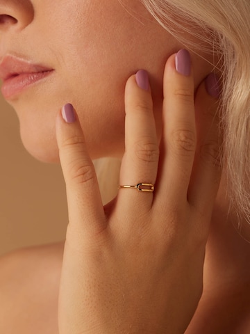 Lucardi Ring in Gold