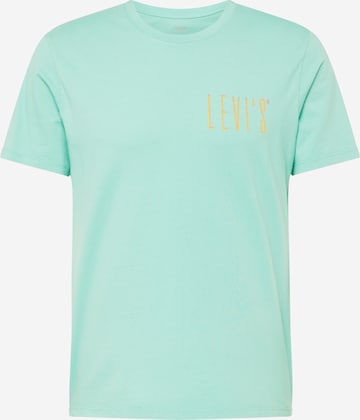 LEVI'S ® Regular Skjorte 'Graphic Crewneck Tee' i grønn: forside