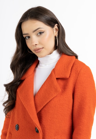 Manteau mi-saison faina en orange