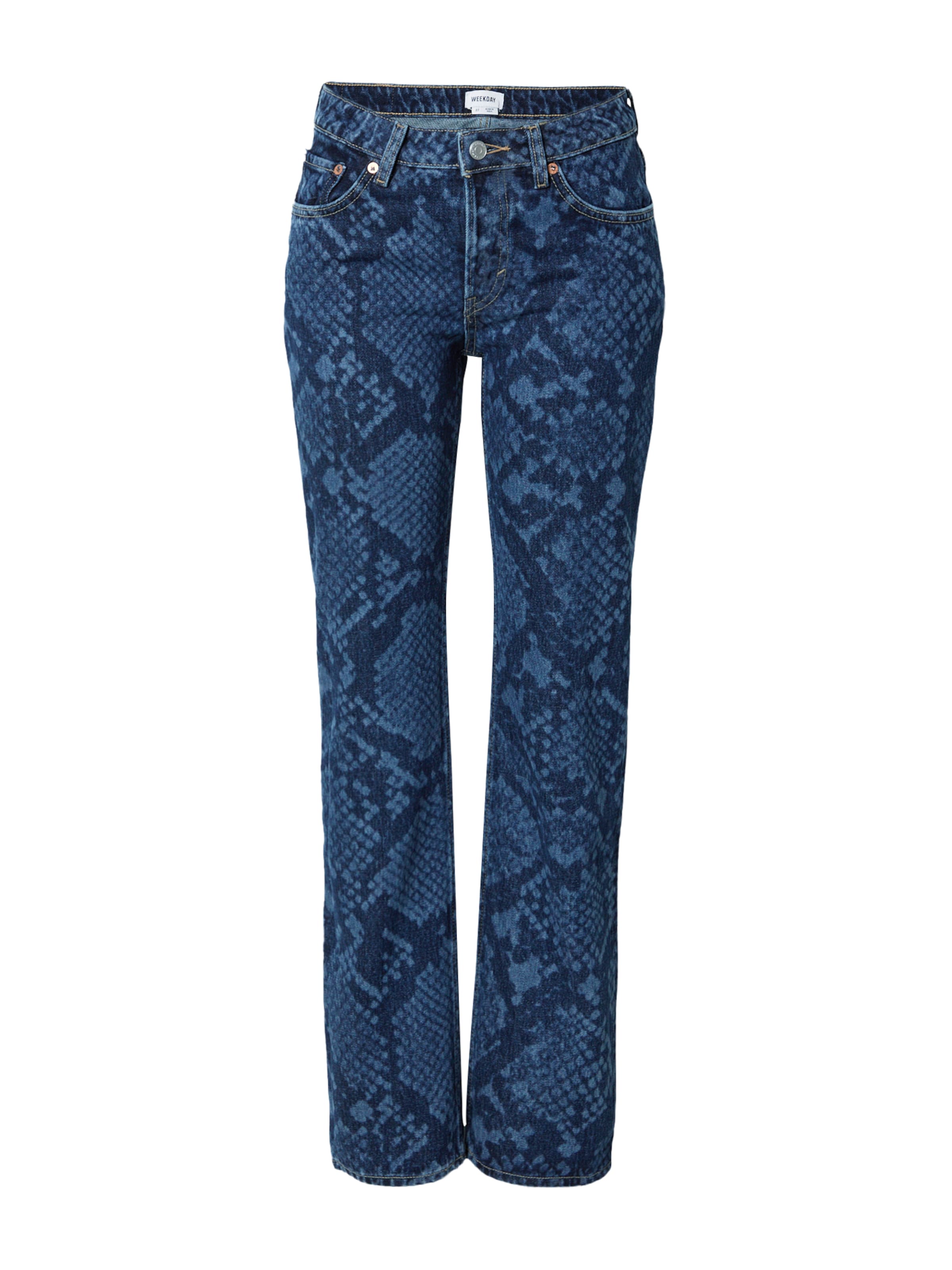 WEEKDAY Regular Jeans 'Pin' in Blue: front