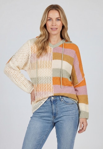Pull-over CALEY en mélange de couleurs : devant