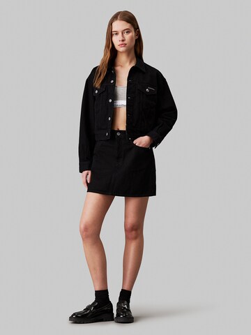 Calvin Klein Jeans Tussenjas '90's' in Zwart