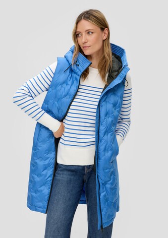 Gilet s.Oliver en bleu : devant